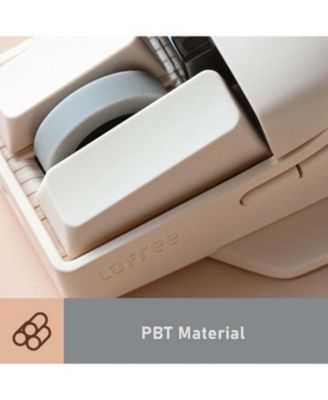 PBT Wireless Mouse, Rechargeable, OLED Display, 4000 DPI, Triple Mode (Bluetooth, 2.4G, Type C), Compatible with Glass Surface for Mac/Windows