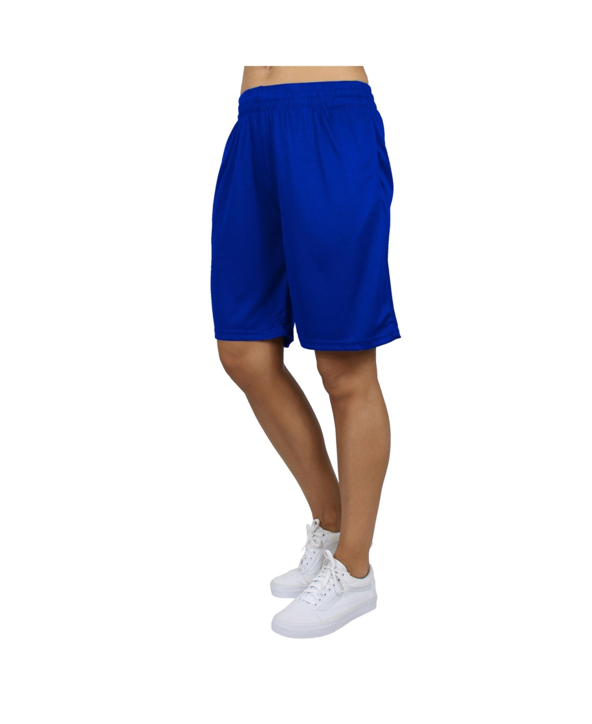 Women's Loose Fit Moisture Wicking Performance Mesh Shorts - Royal