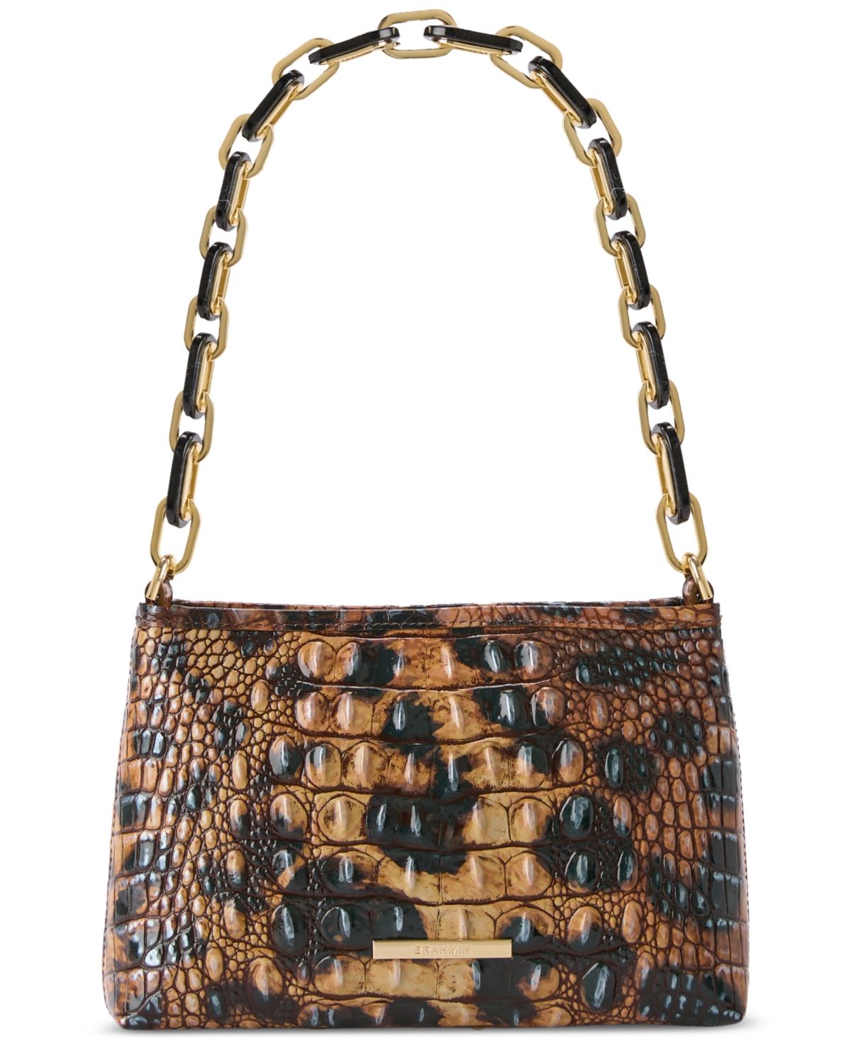 Brahmin Mod Lorelei Small Leather Chain Shoulder Bag