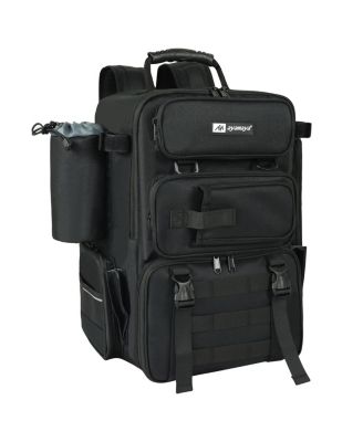 TackleTrek 40L Fishing Backpack with Dual Rod Holders & 2 Tackle Trays – The Ultimate Outdoor Gift for Him