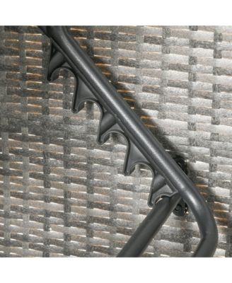 4 Piece Adjustable Canopy Outdoor Rat Sofa Set, Light