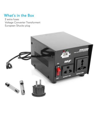 Step Up and Step Down Transformer - Power Supply Voltage Converter with USB Charge Port (500 Watt)
