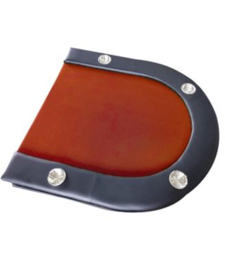 73" Foldable Poker Table with Cup Holders Red