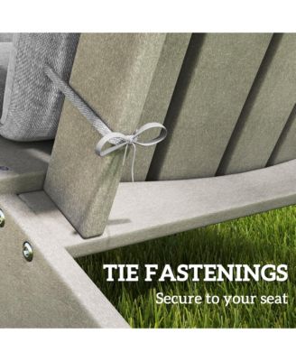 4PCS Adirondack Chair Cushion, Outdoor Chair Cushions,