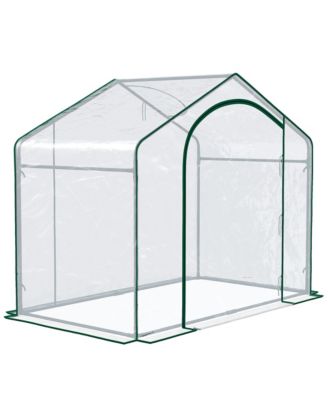 Portable Walk-in house, PVC Cover, Door, Top Vent,