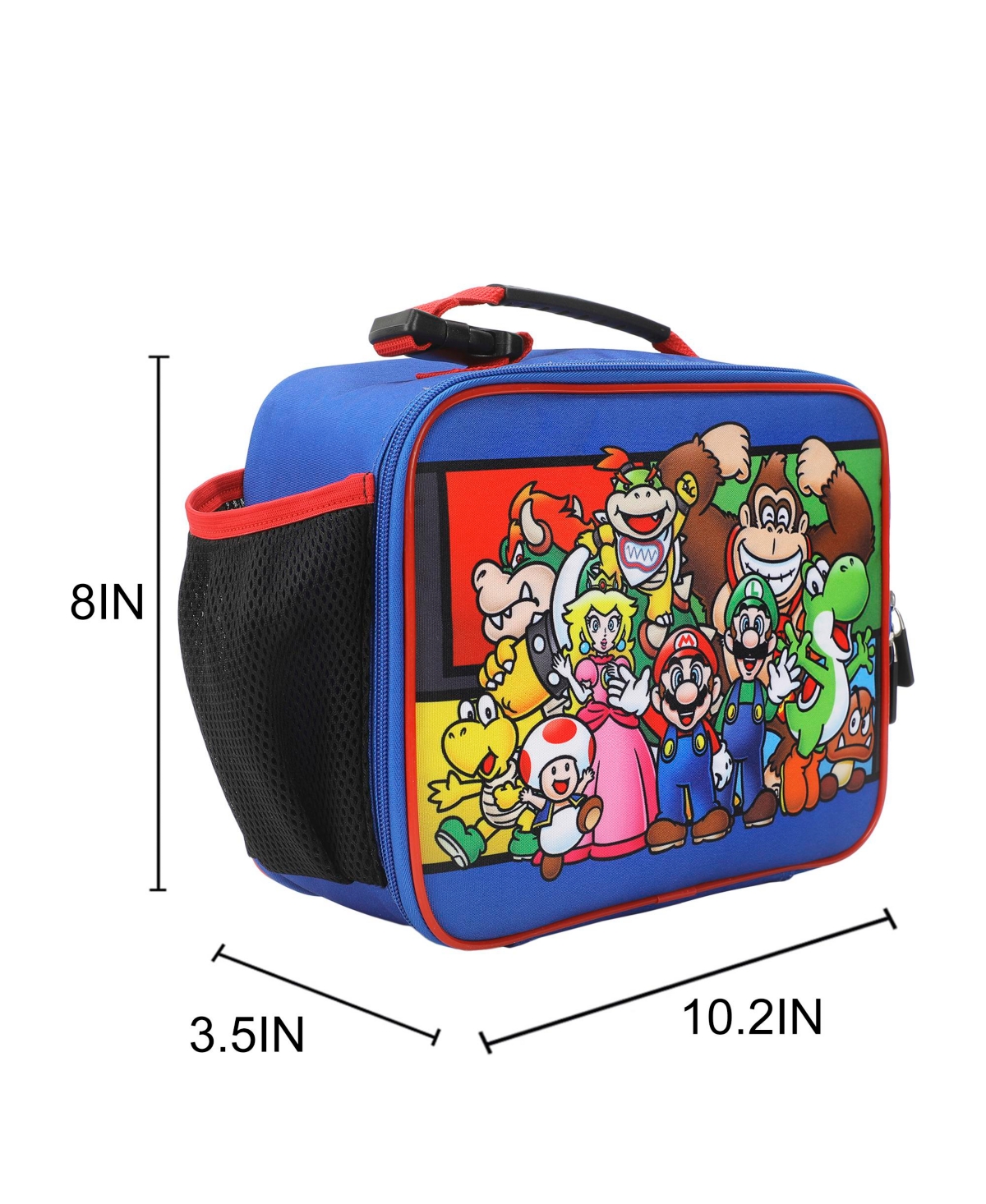 Super Mario Brothers Favorite Characters Insulated Lunch Kit