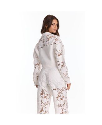 Women's Celeste Jean Jacket - White