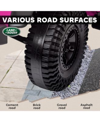 Kids Electric Car, Land Rover Licensed Off-Road Ride On Car,