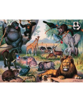 Animals of Africa 1000 Piece Puzzle