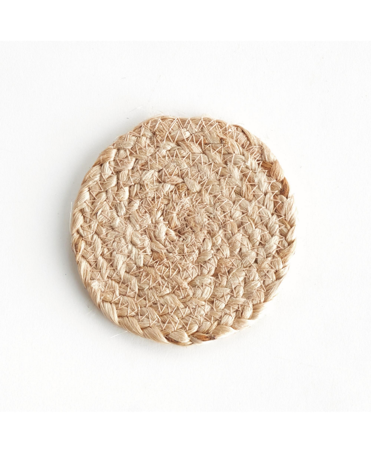 Napa Home & Garden Jute Coasters, Set of 4 - Natural Hand-Woven Design