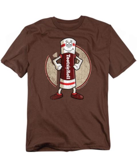 Мужская футболка Tootsie Roll Tootsie Man, цвет: Кофейный