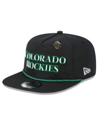 New Era - Men's Black Colorado Rockies 2025 Big League Chew Golfer Snapback Hat