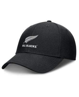 Fanatics - Men's Black New Zealand Rugby All Blacks Essentials Adjustable Hat