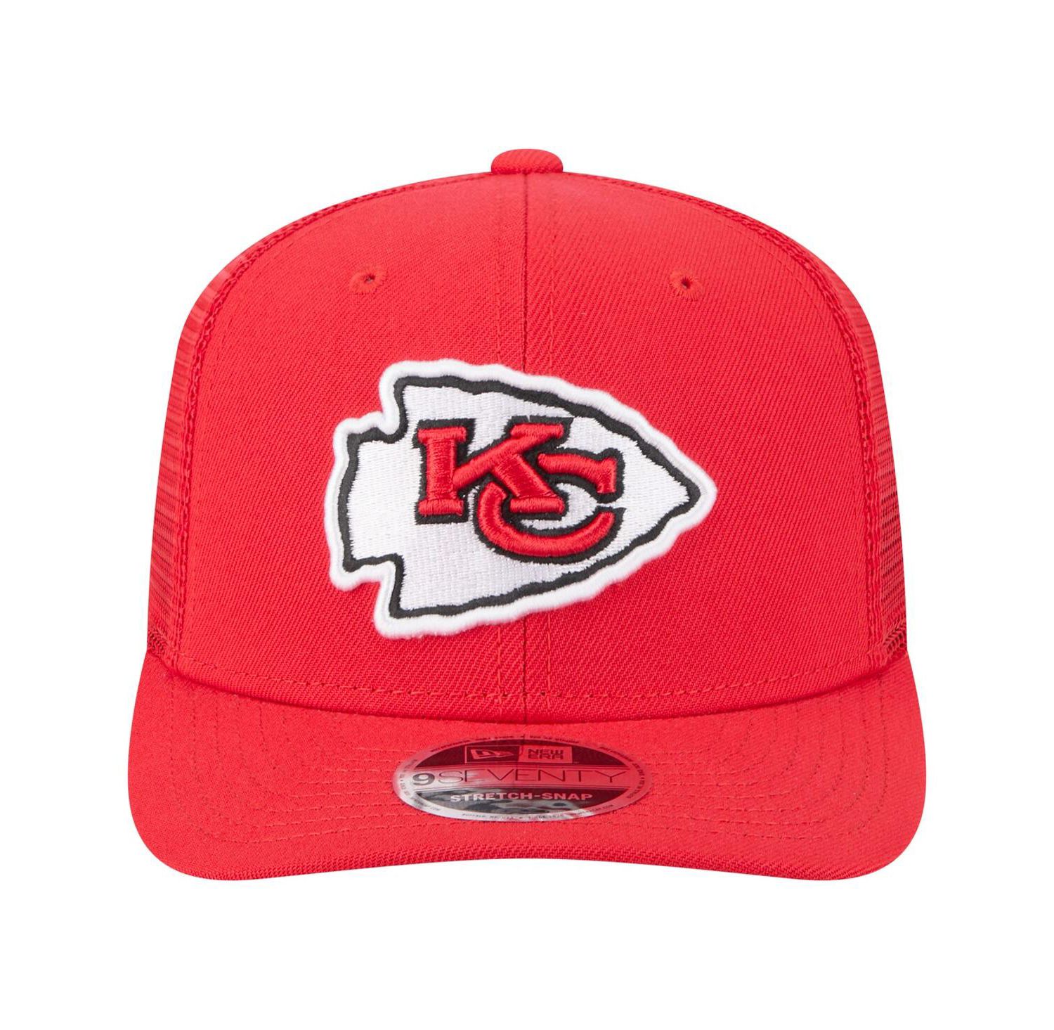 Men's Red Kansas City Chiefs Team Collection 9SEVENTY Stretch-Snap Adjustable Hat