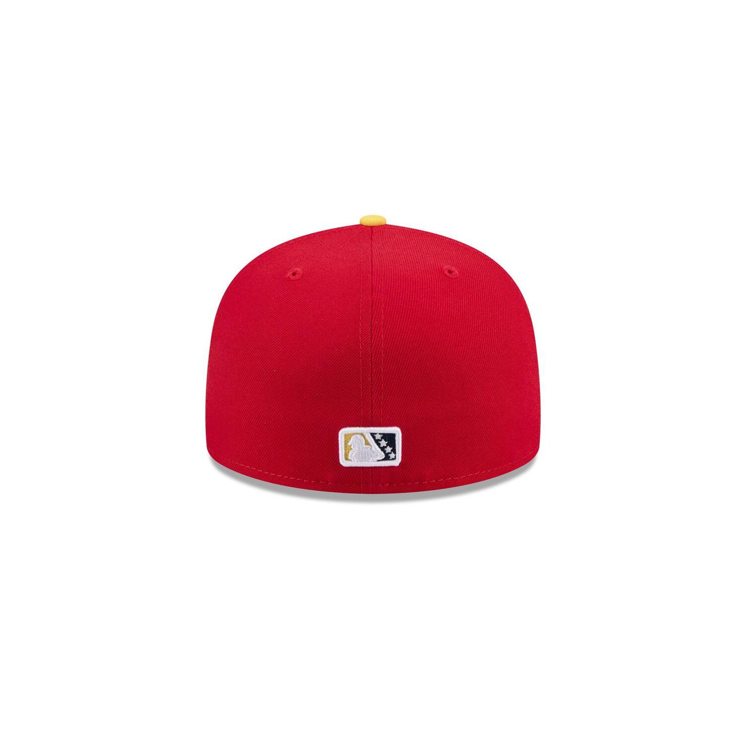 Men's Red Binghamton Rumble Ponies Theme Nights 59FIFTY Fitted Hat