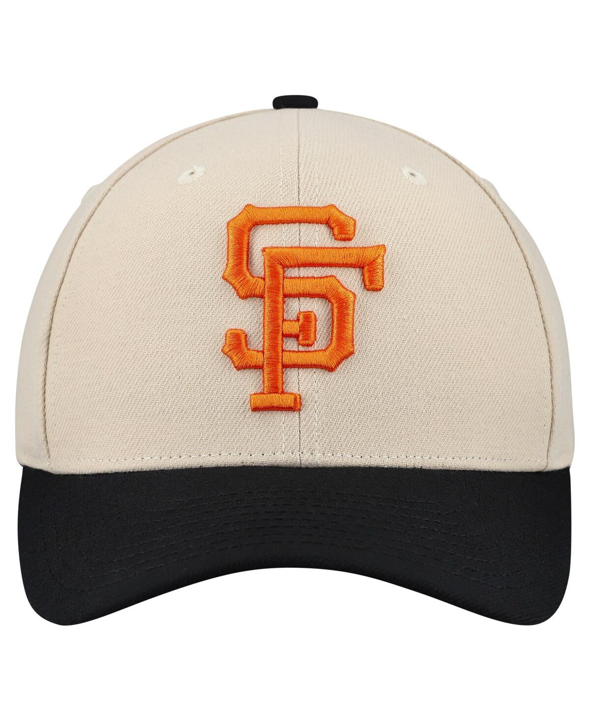 Mitchell & Ness Men's And Women'sâ Cream San Francisco Giants Basic Coop Pro Adjustable Hat In Multi