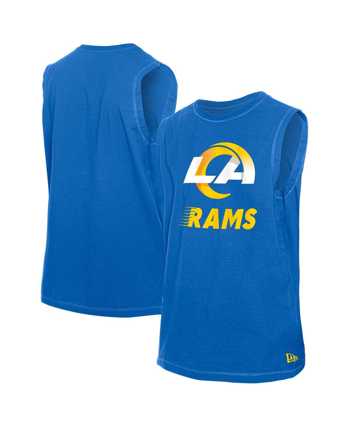 Men's Royal Los Angeles Rams Leisure Collection Tank Top - Royal