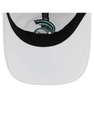 Men's White Michigan State Spartans Active Ripstop 9TWENTY Adjustable Hat