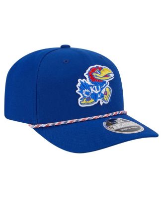 Men's Royal Kansas Jayhawks Game Day Multi-Rope 9SEVENTY Stretch-Snap Hat