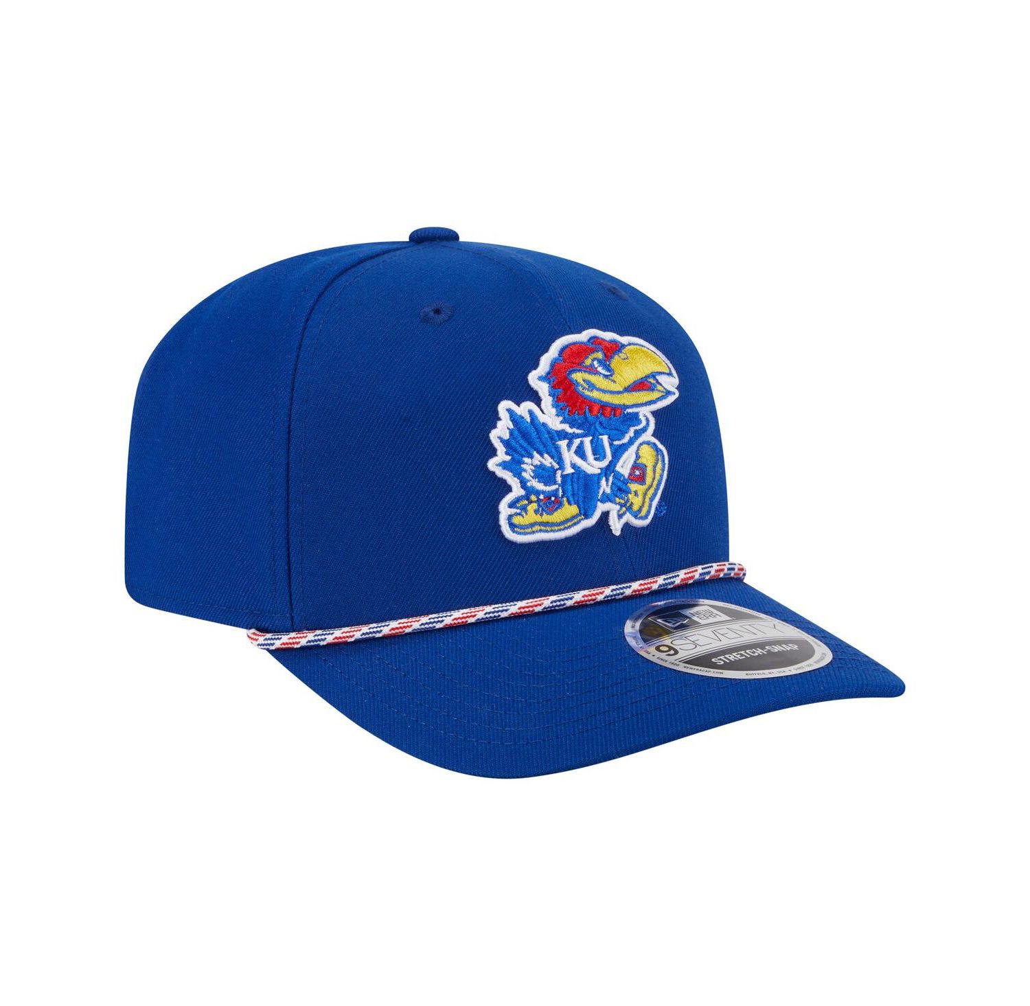 Men's Royal Kansas Jayhawks Game Day Multi-Rope 9SEVENTY Stretch-Snap Hat