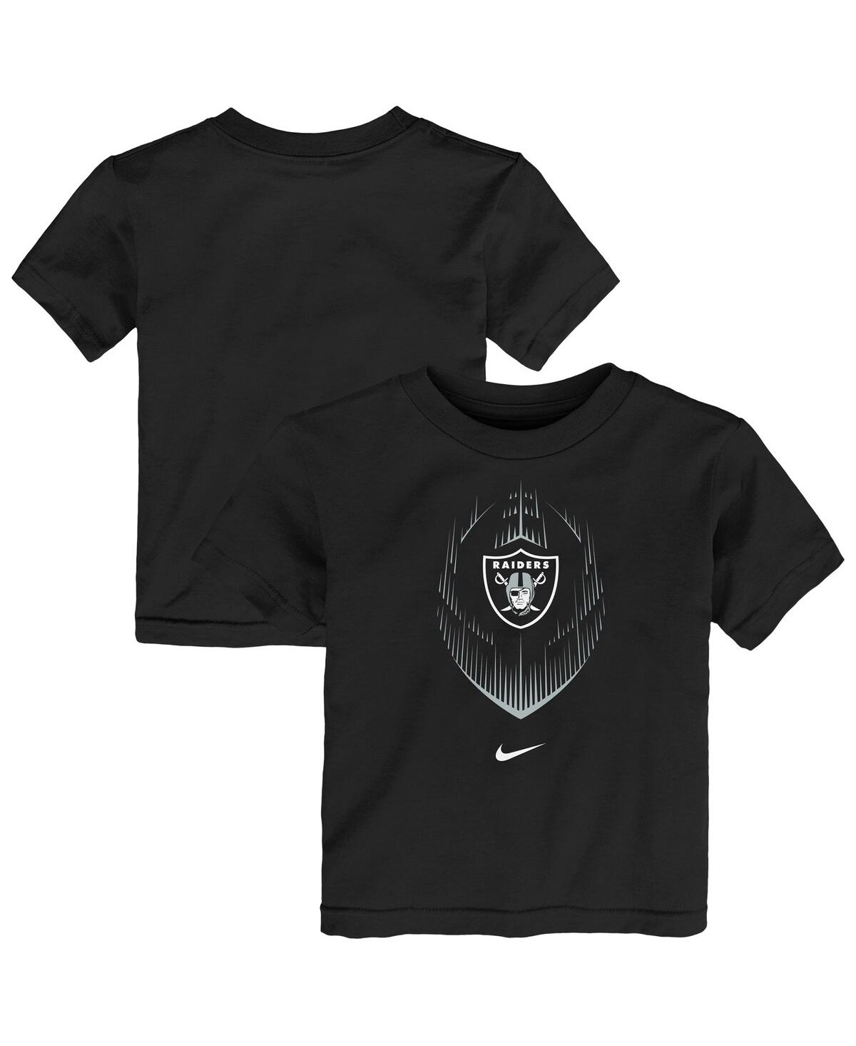 Nike Toddler Black Las Vegas Raiders Legend Icon Performance T-shirt In Black