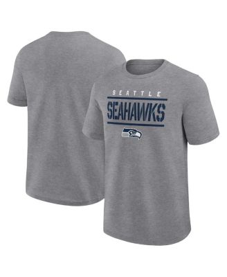 Fanatics - Men's Heather Gray Seattle Seahawks Big Tall Top Notch T-Shirt
