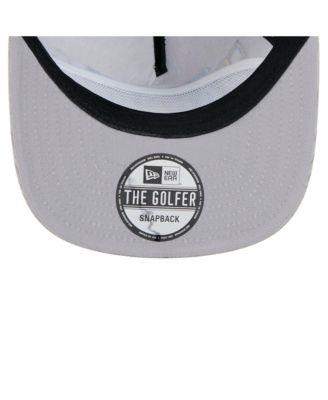 Men's Gray Golden State Warriors Throwback Corduroy Golfer Snapback Hat