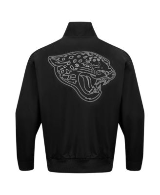 Men's Black Jacksonville Jaguars Paint The City Twill Full-Zip Jacket