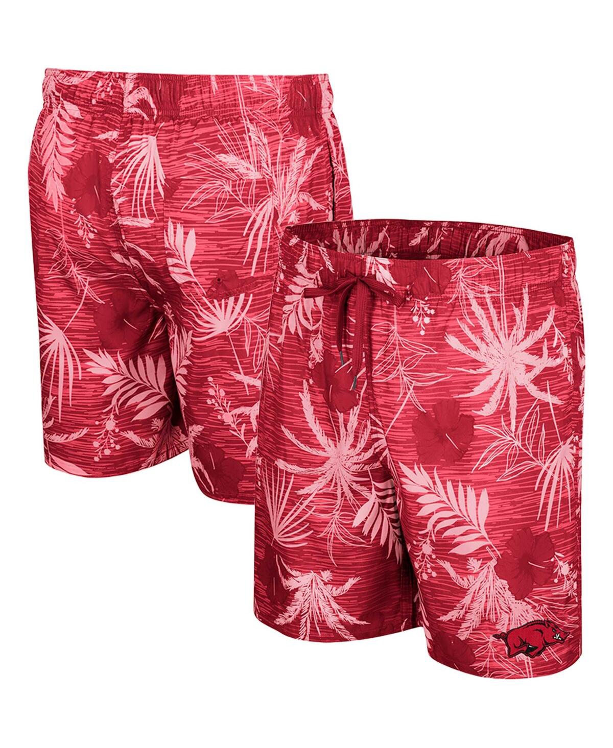 Men's Cardinal Arkansas Razorbacks What Else is New Swim Shorts - Cardinal