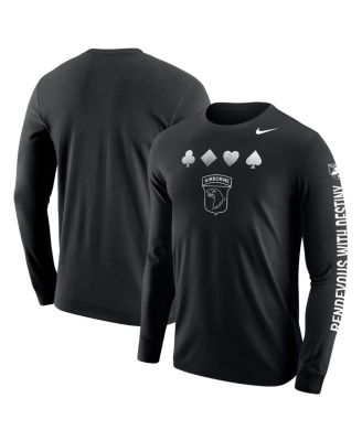 Nike - Big Boys and Girls Black Army Black Knights 2024 Rivalry Collection Suit Long Sleeve T-Shirt