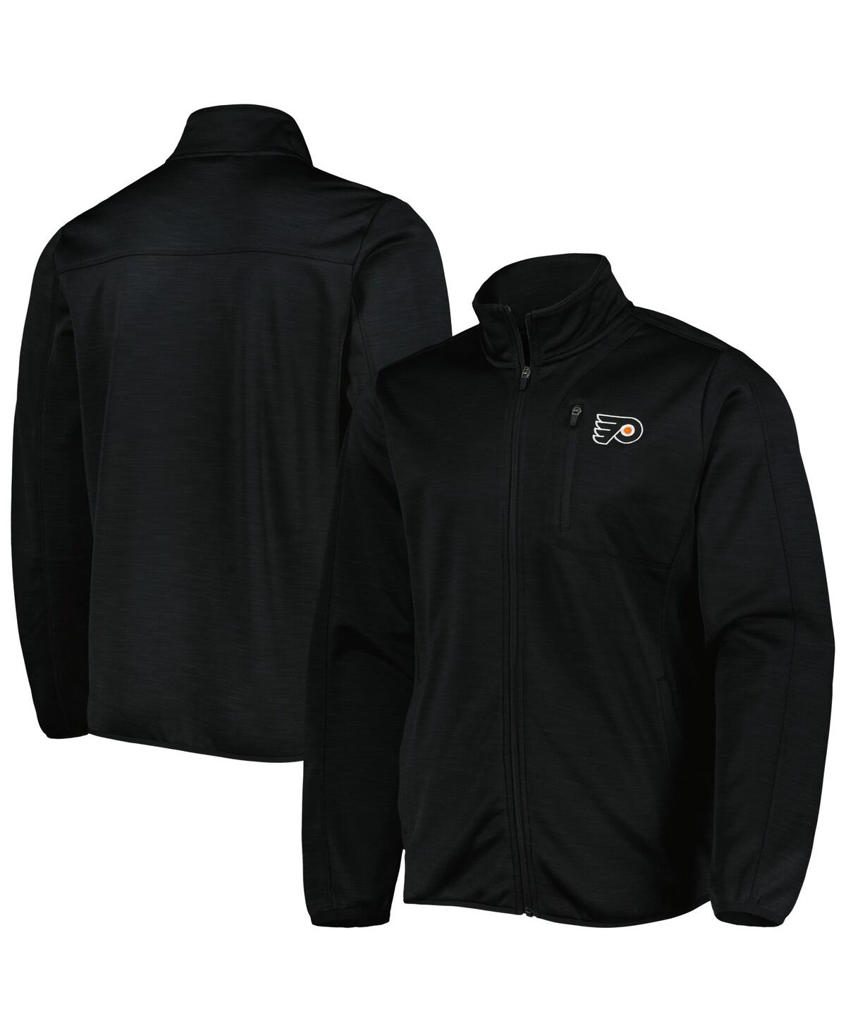 Men's Black Philadelphia Flyers Closer Transitional Full-Zip Jacket - Black