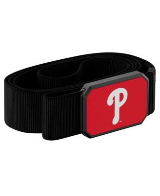 Black Philadelphia Phillies Belt with Team Color Buckle