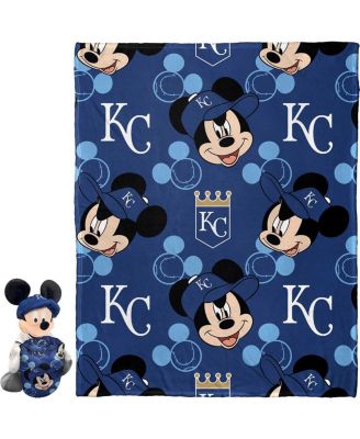 Northwest X Disney - Kansas City Royals Mickey Hugger Pillow Silk Touch Throw Set