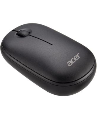 Computer Mouse Wireless, 2.4G Slim USB Wireless Mouse (Black)