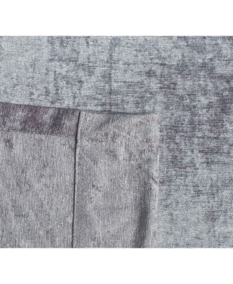 2 Piece Heavy Weight Light Filtering Rod Pocket Luxurious Royal Chenille Curtain Panels - Beige