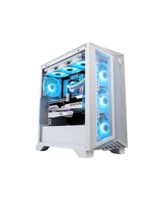 Aegis RS2 AI A2NVP7-1480US Liquid Cooled Gaming Desktop Computer, Intel Core Ultra 7 265K 3.9GHz, 32GB RAM, 2TB SSD, NVIDIA GeForce RTX 5070 12GB, Windows 11 Home, White