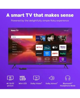55" Class Plus Series 4K QLED Mini-LED Smart TV - 55R6C7