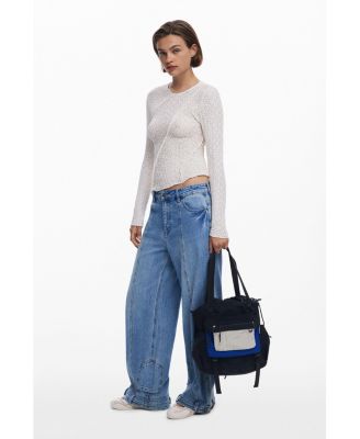 Women's Large modular nylon backpack