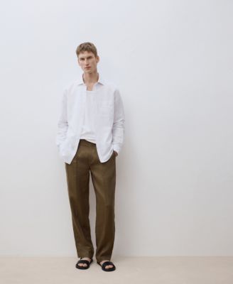 Men's Pocket Linen Shirt