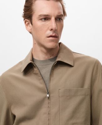 Men's Pockets Lyocell Jacket
