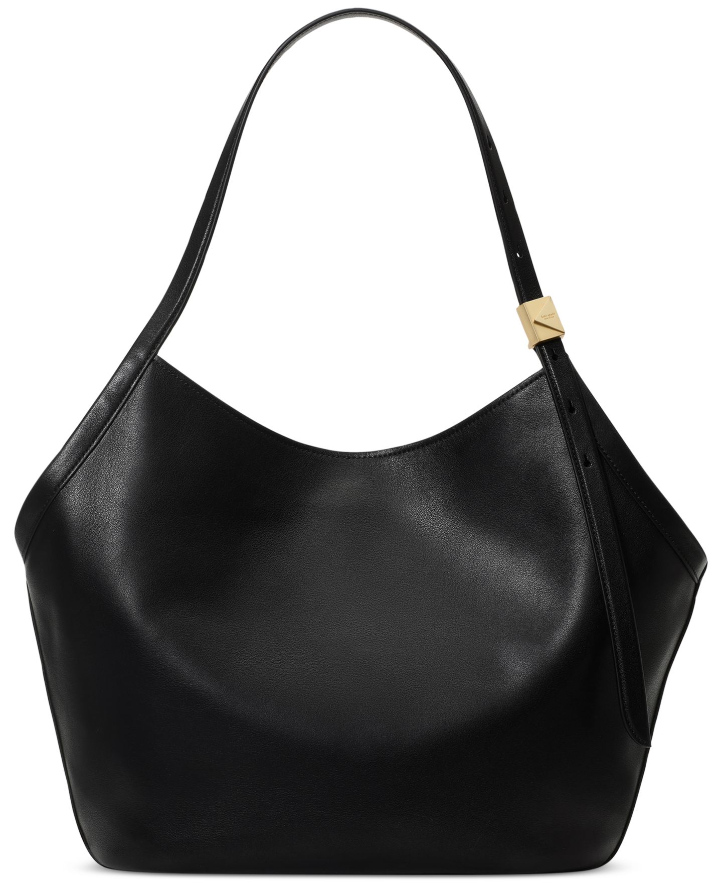Женская сумка kate spade new york Deco Tulip Large Leather, цвет: Чёрный — фото 1
