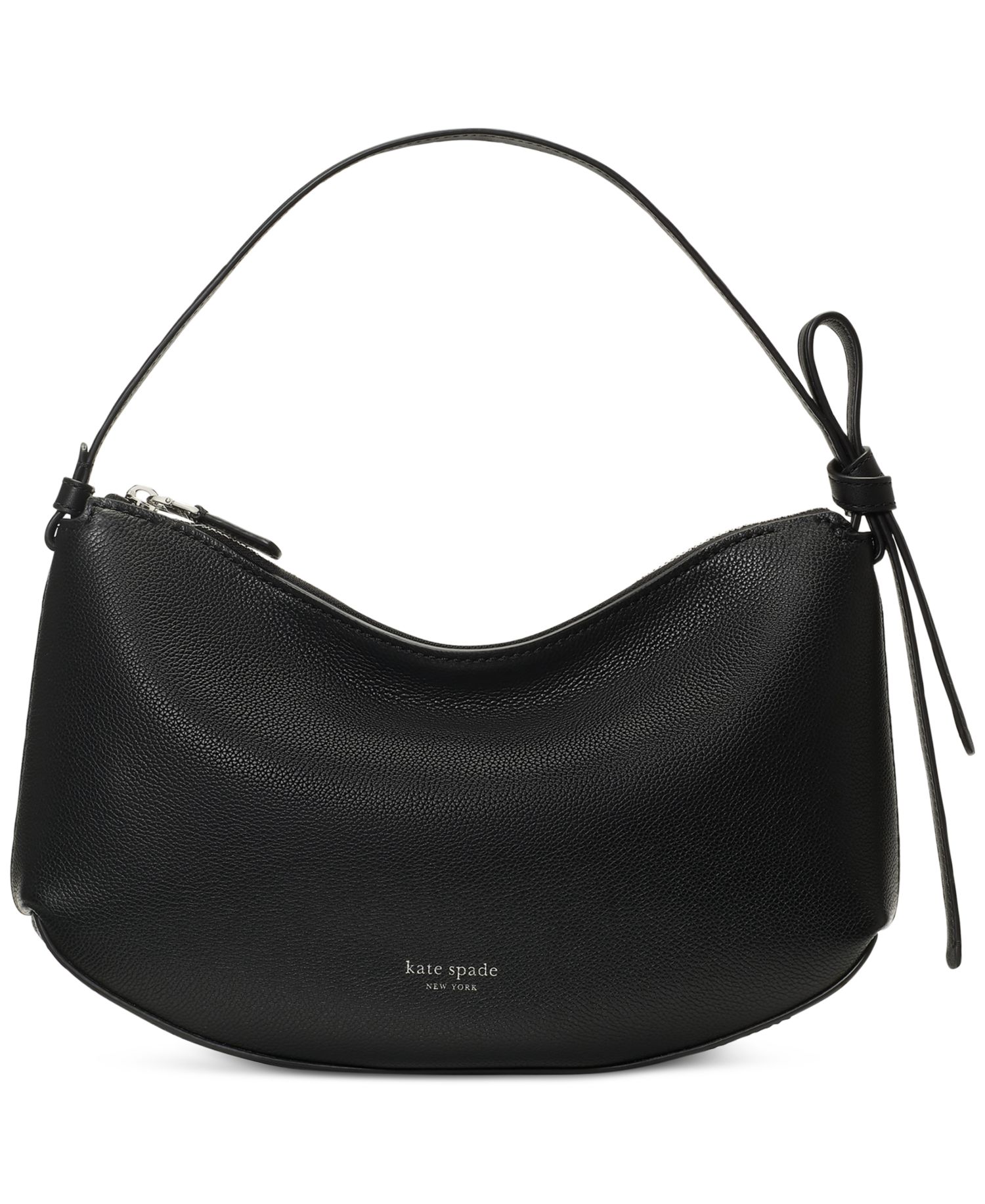 Loop Pebbled Leather Medium Shoulder Bag