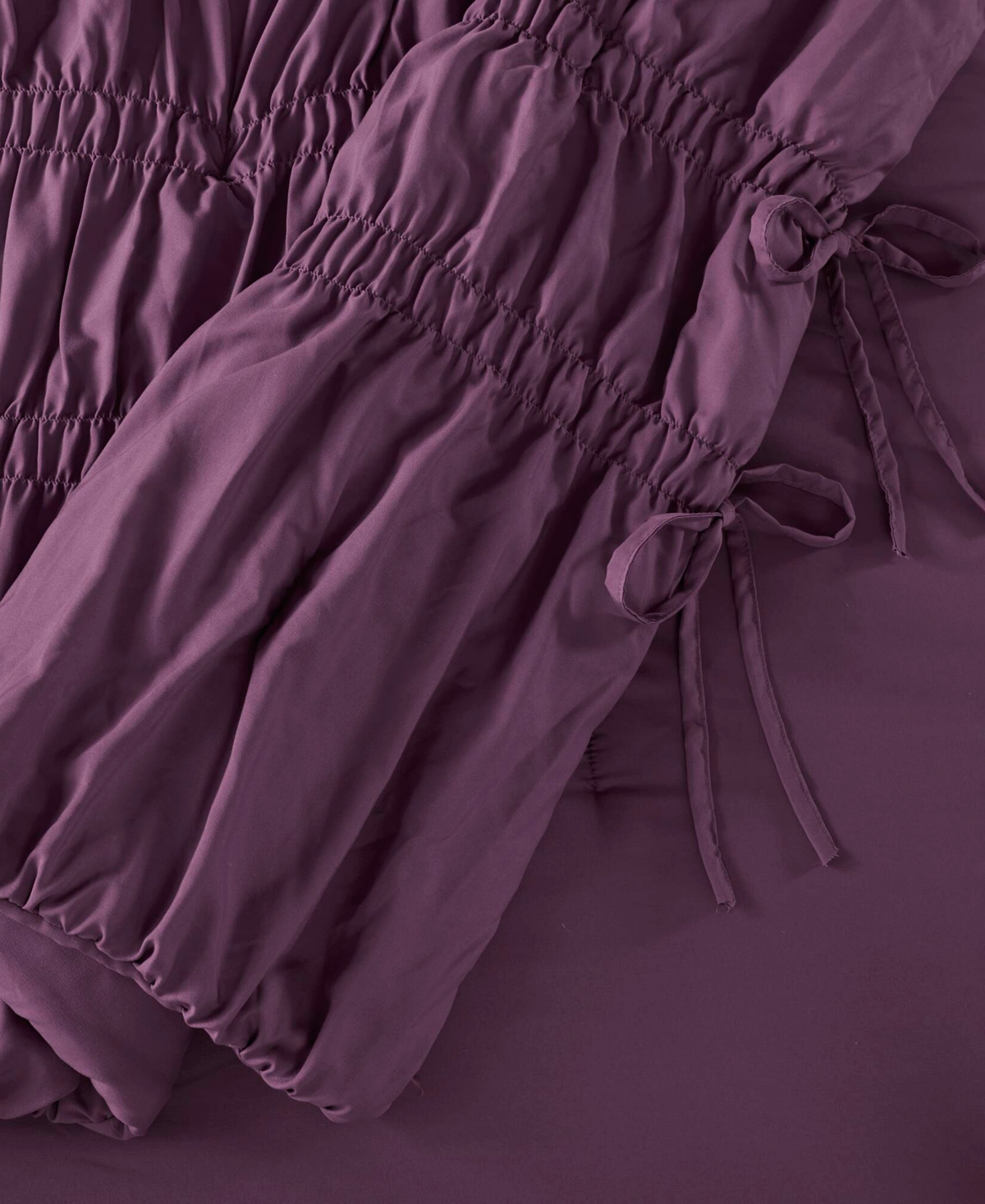 510 Design Mia Ruched 3-pc. Comforter Set, King In Purple