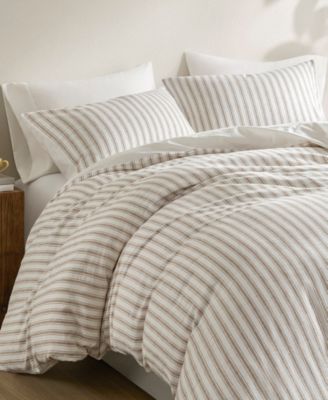 Etta Striped 3-Pc. Duvet Cover Set, California King