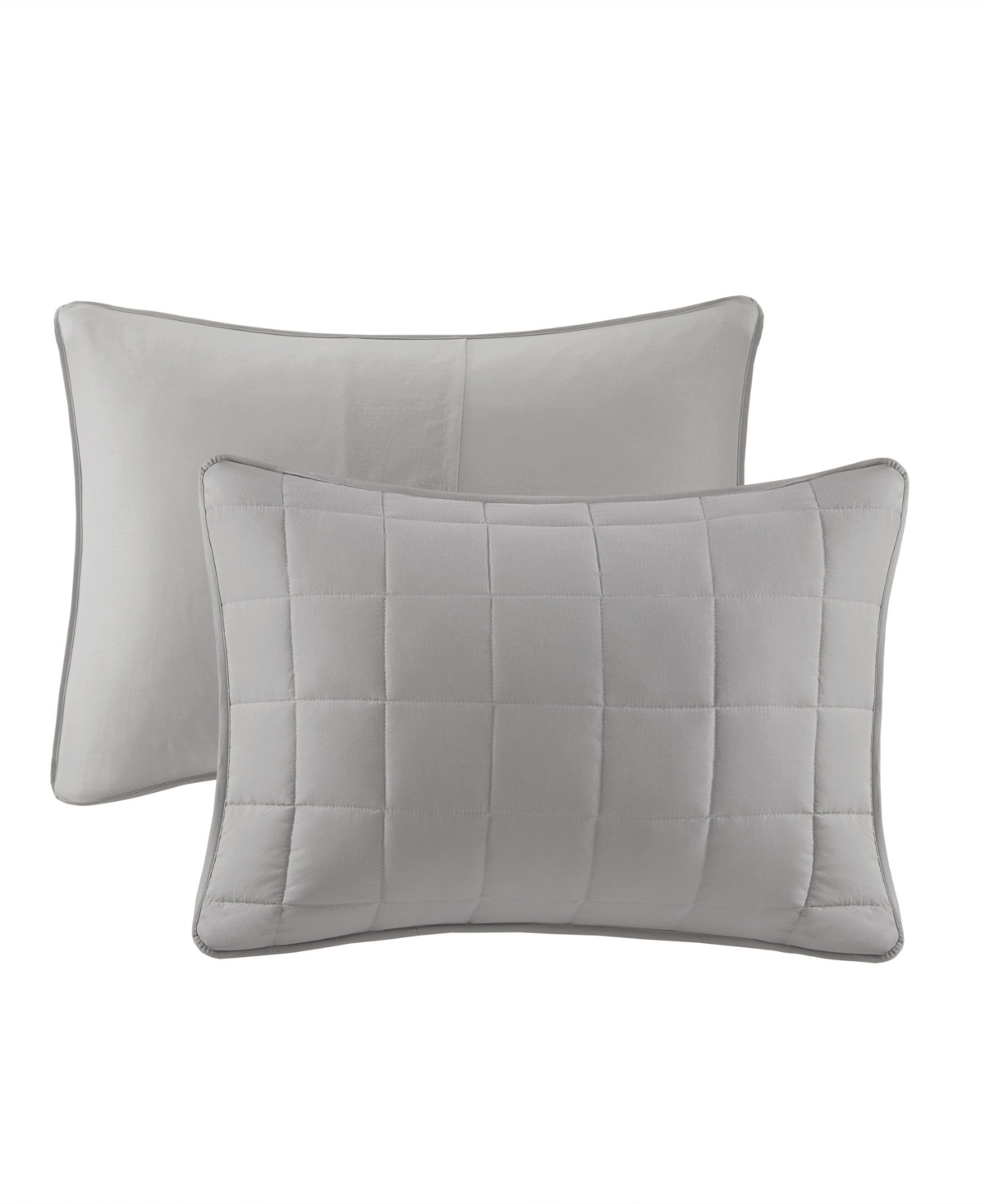 Madison Park Royce Luxury Jacquard 10-pc. Comforter Set, California King In Gray