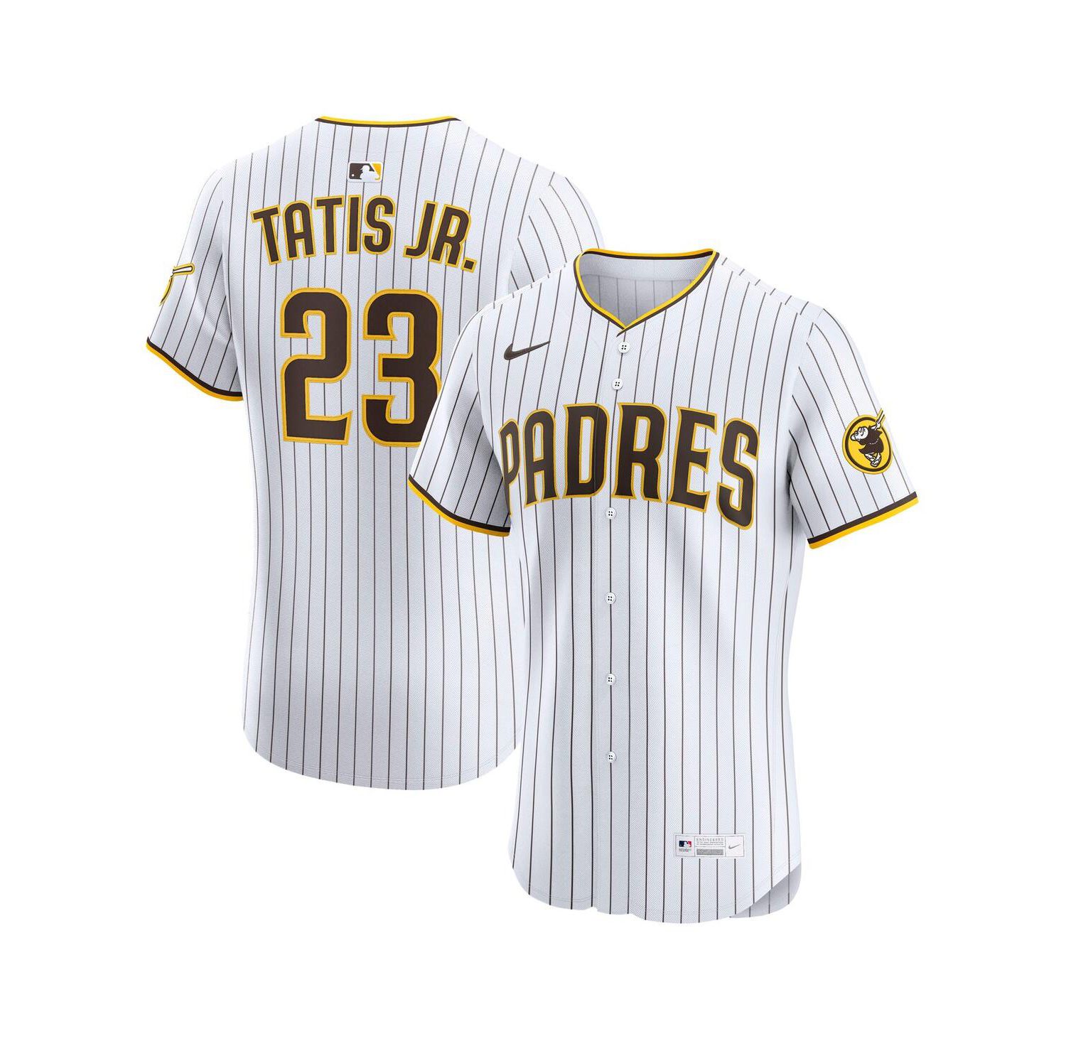 Men's Fernando Tatis Jr. White San Diego Padres Home Elite Jersey
