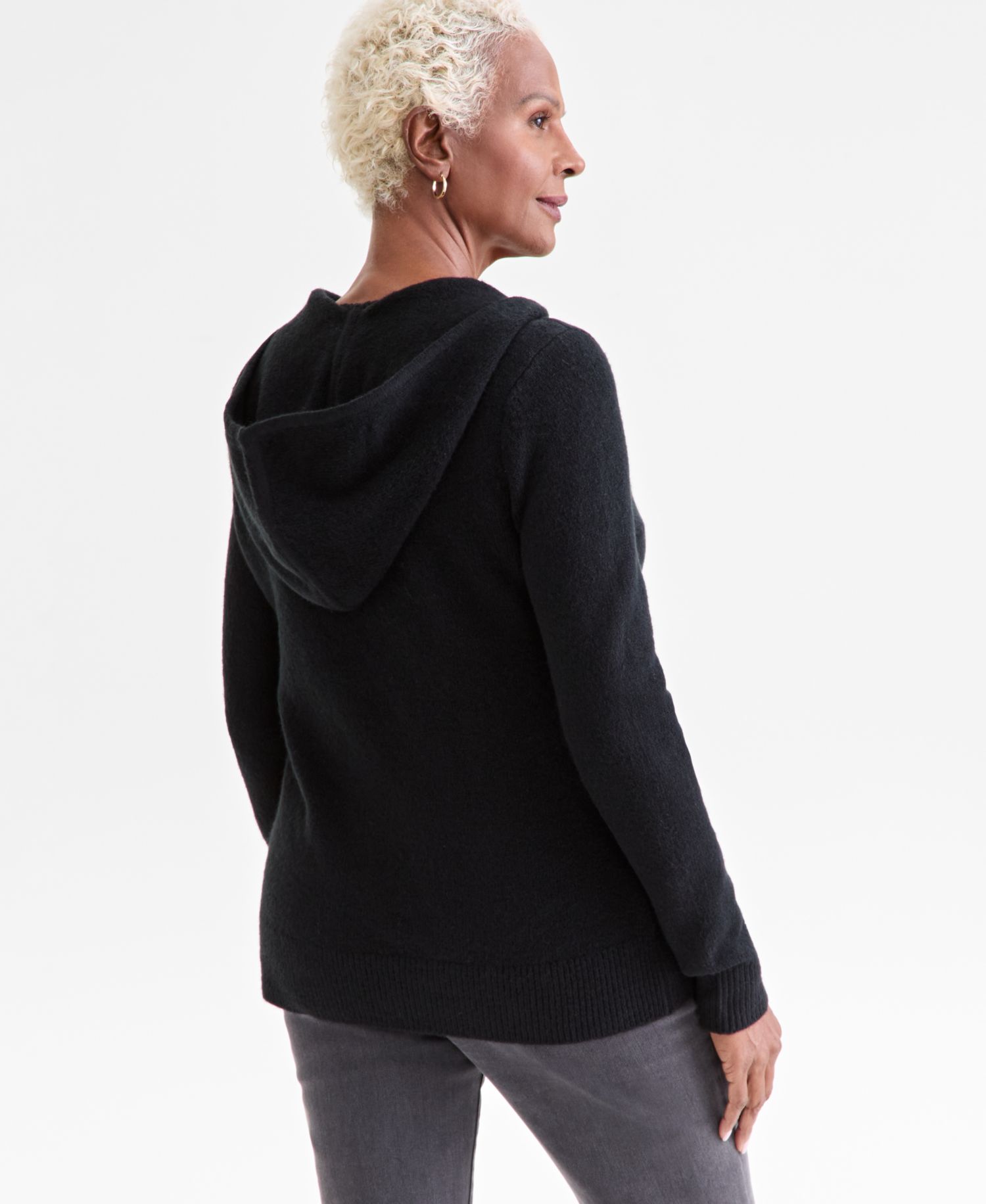 Women's LuxLounge Split-Neck Hoodie
