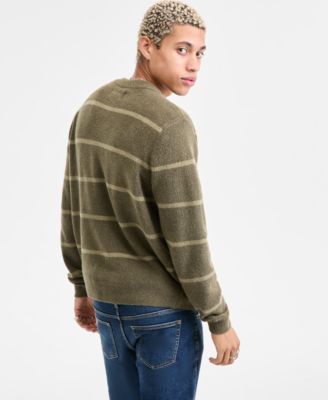 Men's Long-Sleeve Scotty Stripe Cardigan, Macy's Exclusive 