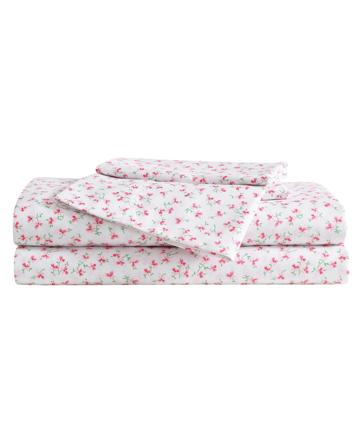 Betsey Johnson Silky Microfiber Printed 4-pc. Sheet Set, King