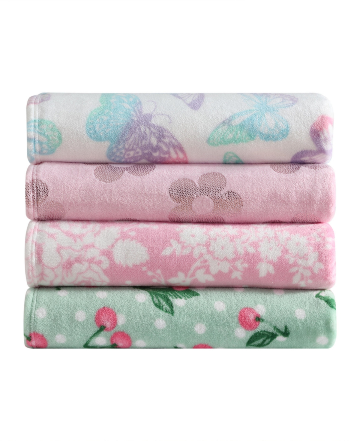 Betsey Johnson Ultra Soft Plush Fleece Throw, 50" X 70"